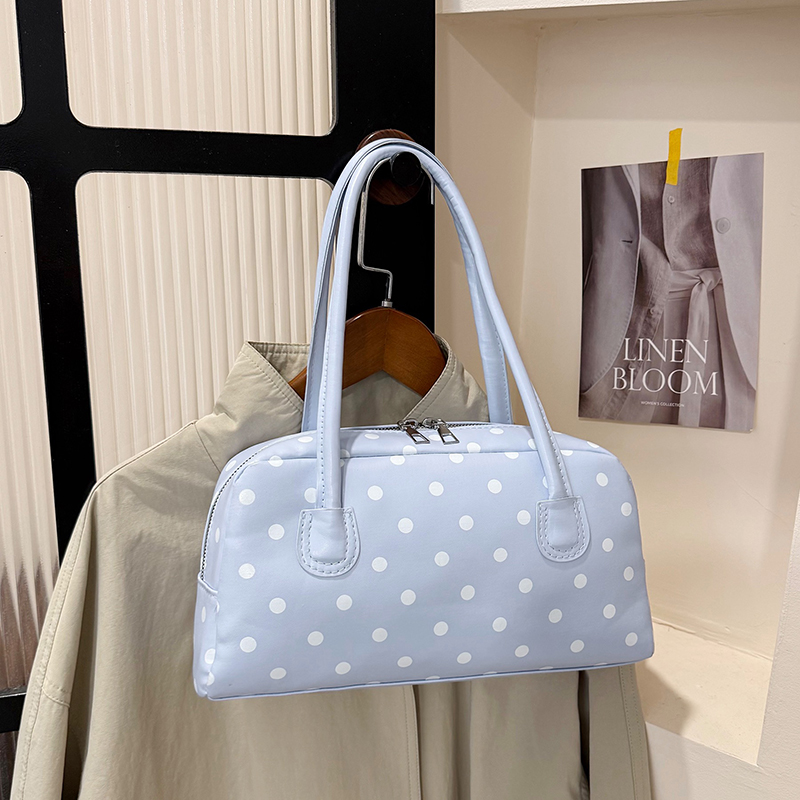 Women PU Leather Sweet Polka D - Leather Work Handbags For Women recension och pris