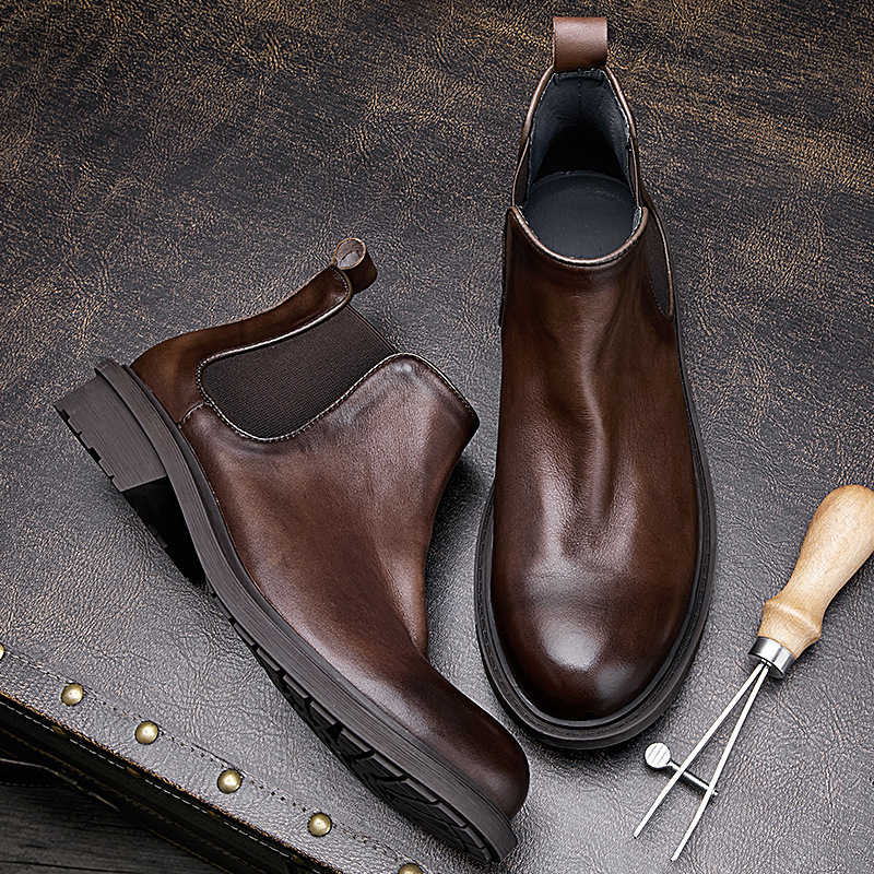 Men's Autumn Motorcycle Boots  - Leatherwork Designs recension och pris
