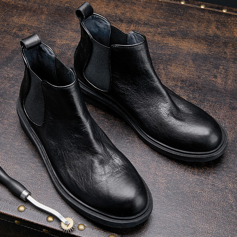 Men's Autumn Motorcycle Boots  - Leatherwork Designs recension och pris