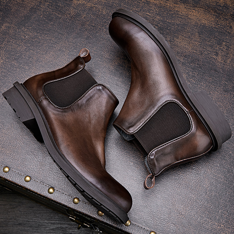 Men's Autumn Motorcycle Boots  - Leatherwork Designs recension och pris