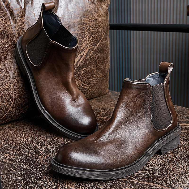 Men's Autumn Motorcycle Boots  - Leatherwork Designs recension och pris