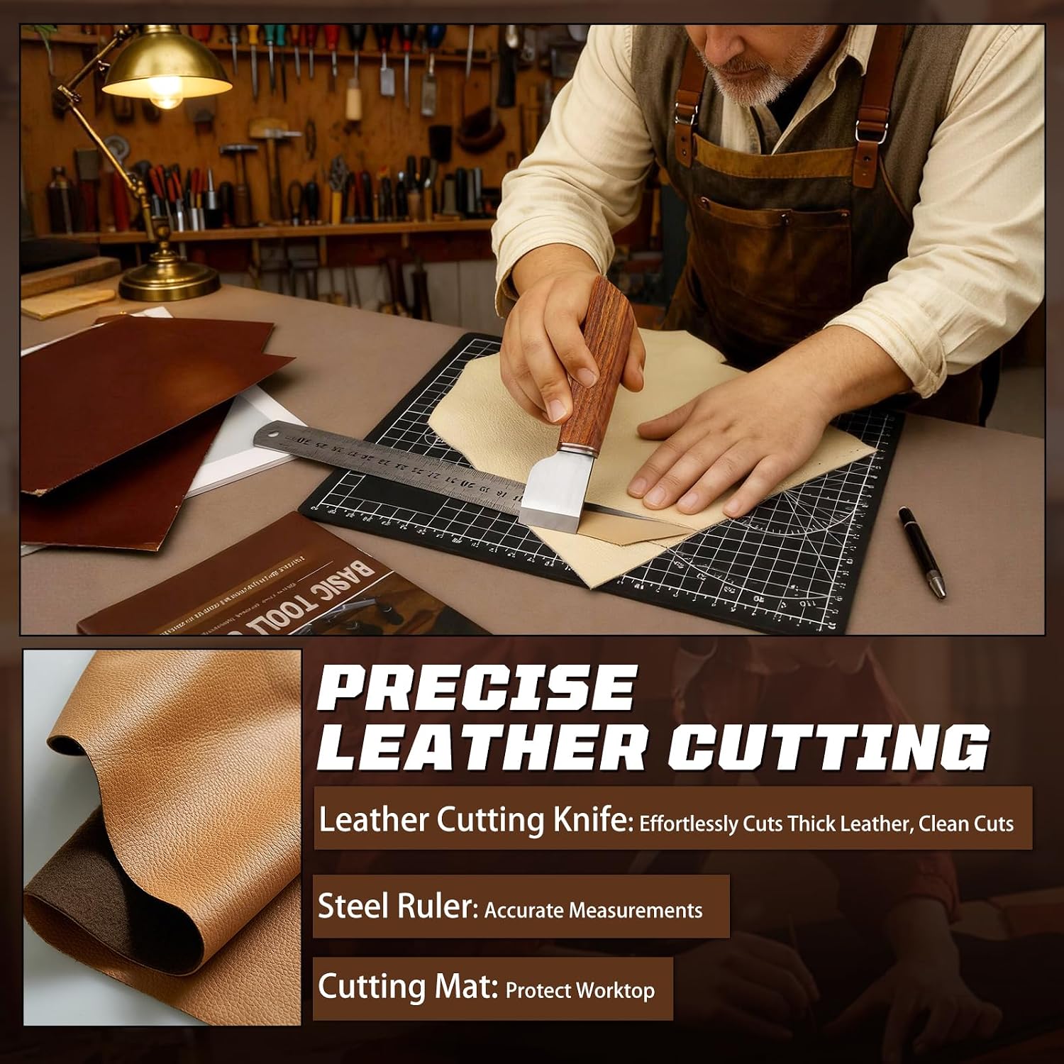Leather Working Kit, Leather W - Leather Work Is recension och pris