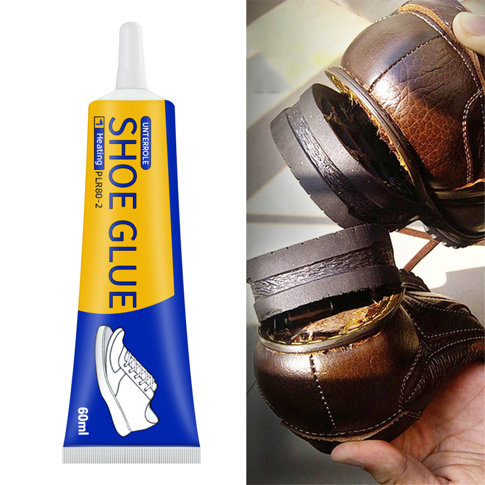 1/3pcs 60ML Clear Shoe Repair  - Contact Cement Leather recension och pris
