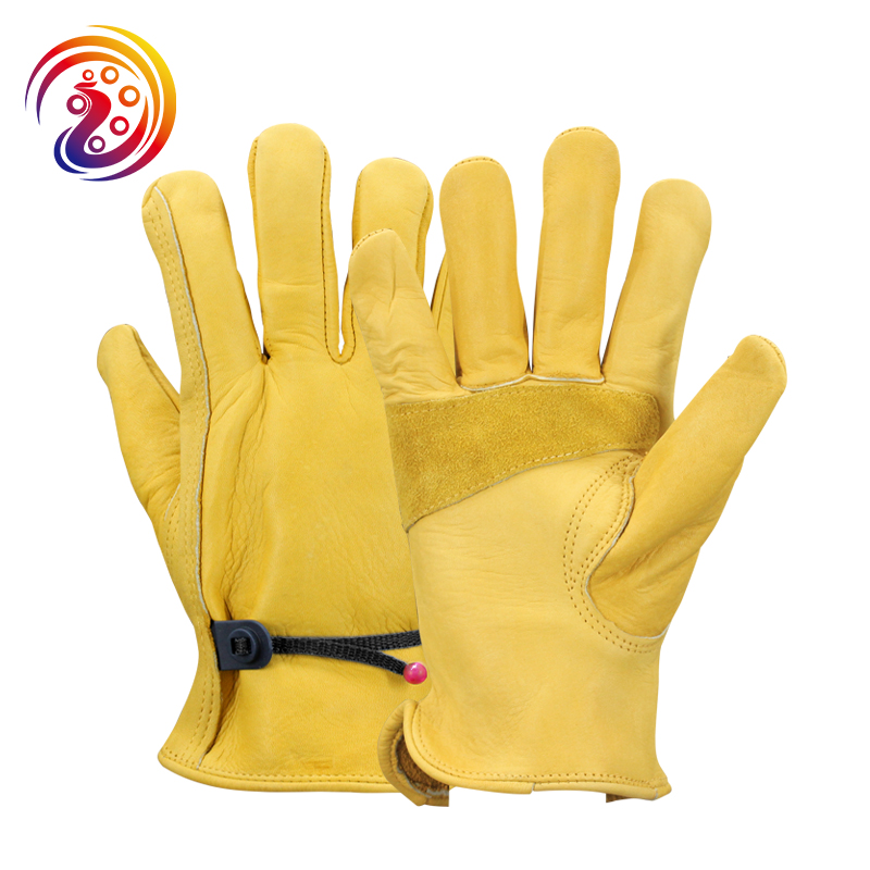 Work Gloves Cowhide Leather Fa - Leather Work Factory recension och pris