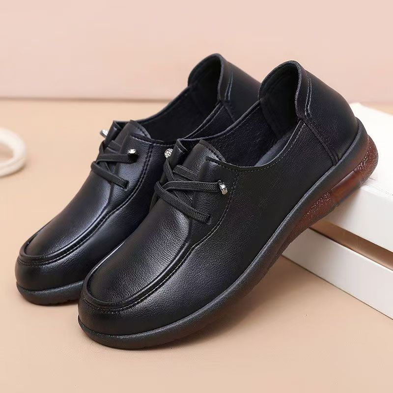 Women Spring Autumn New Flat s - Leather Work Flats Women recension och pris