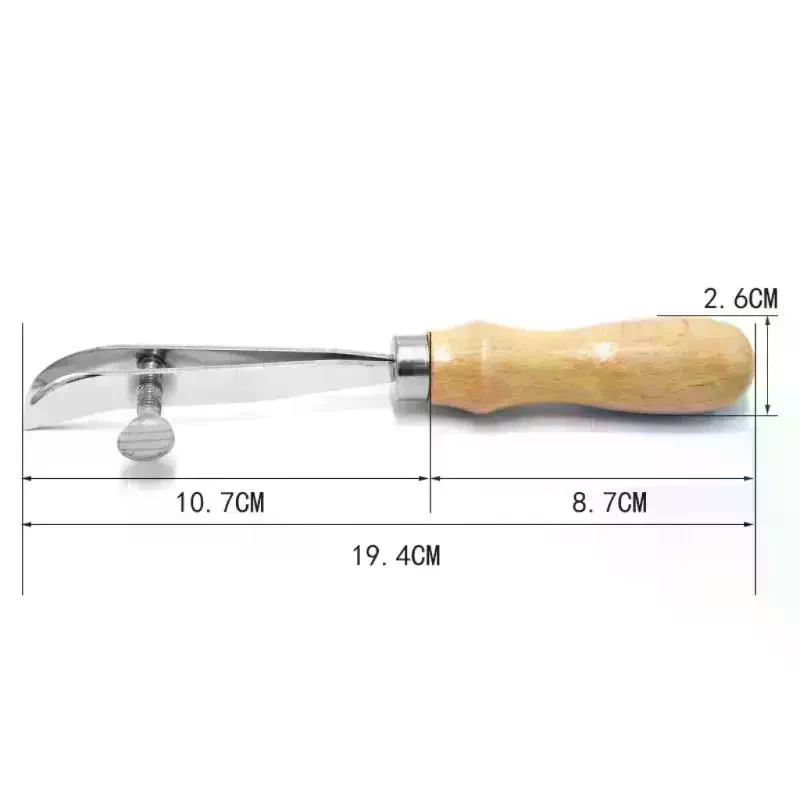 Adjustable Leather Edge Groove - Groover Stitching Tool recension och pris