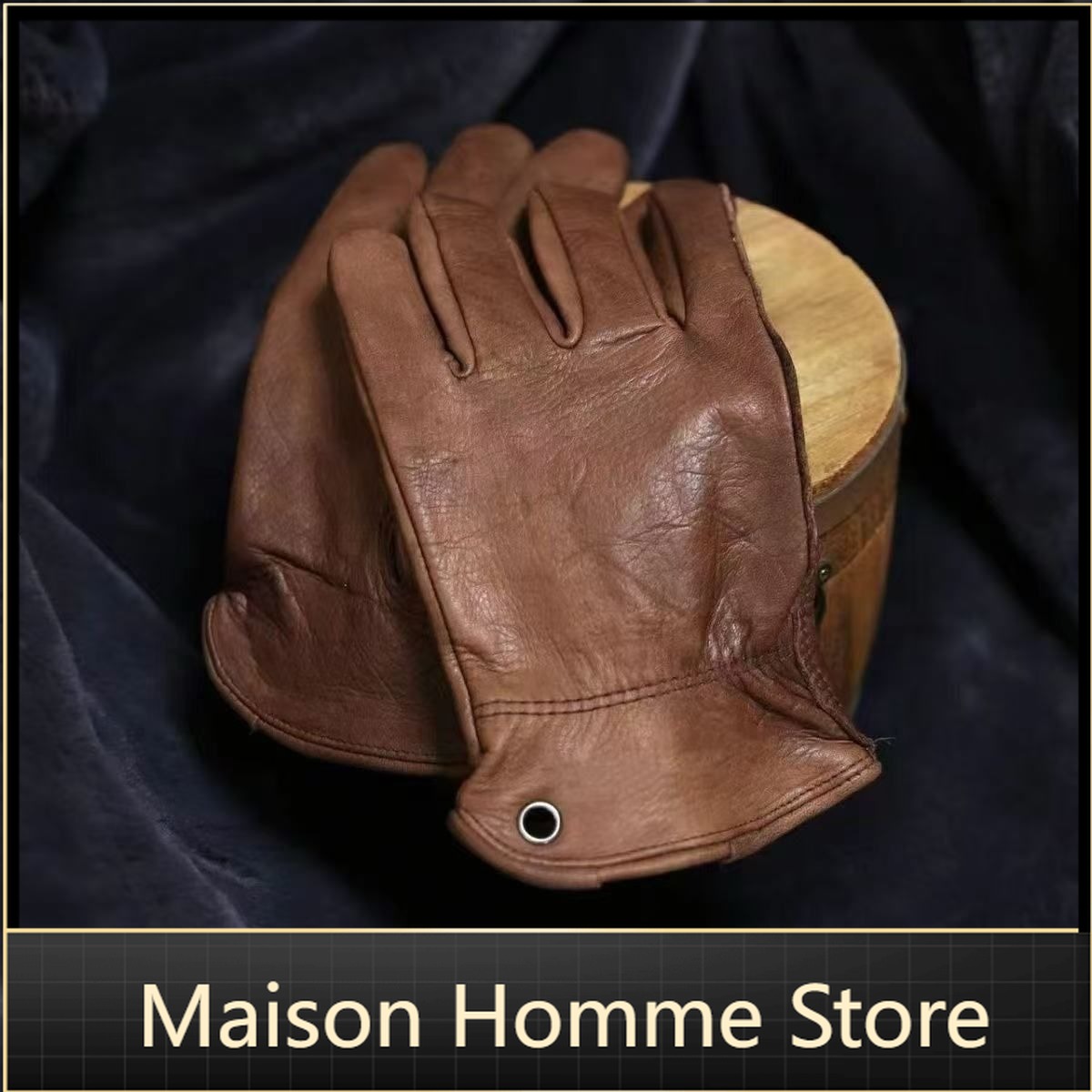Top-Grain Cowhide Gloves Windp - Leather Work Factory recension och pris