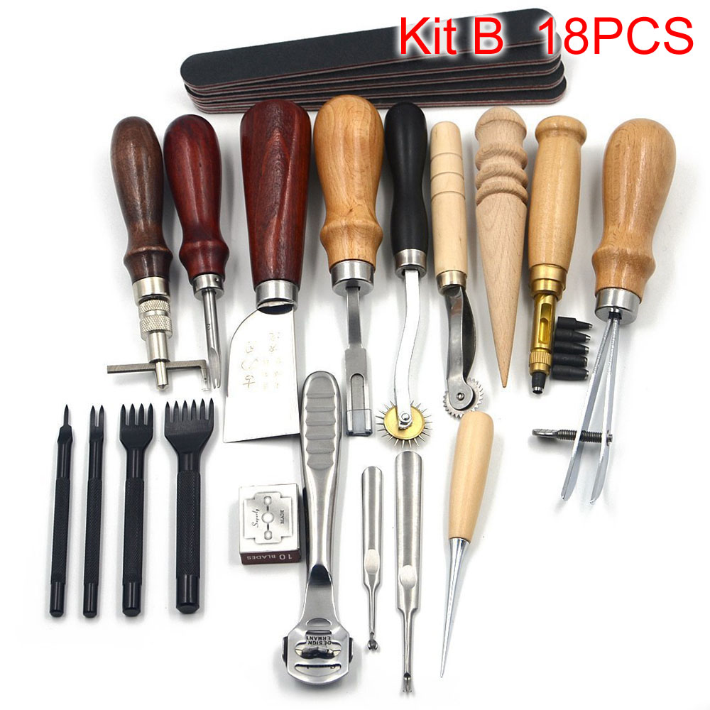 Sanbest Professional Leather C - Groover Stitching Tool recension och pris