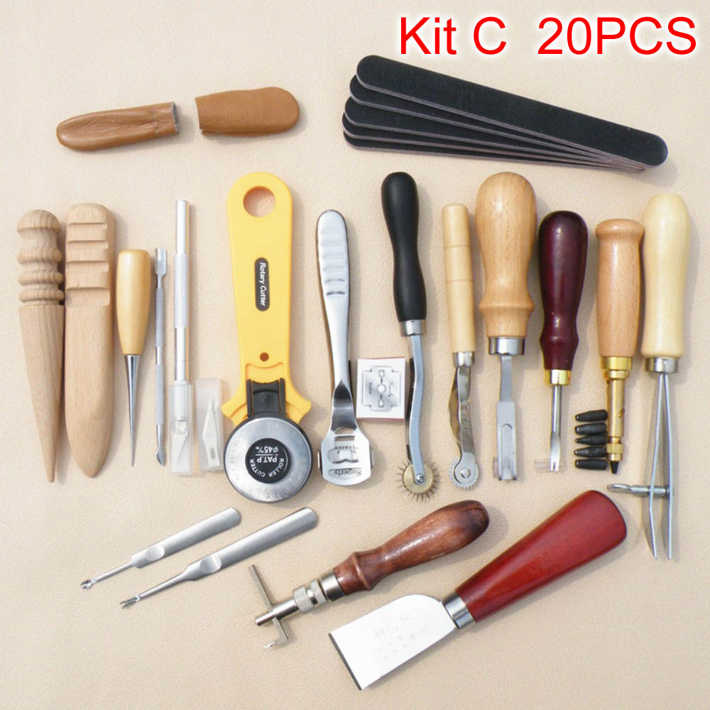 Sanbest Professional Leather C - Groover Stitching Tool recension och pris