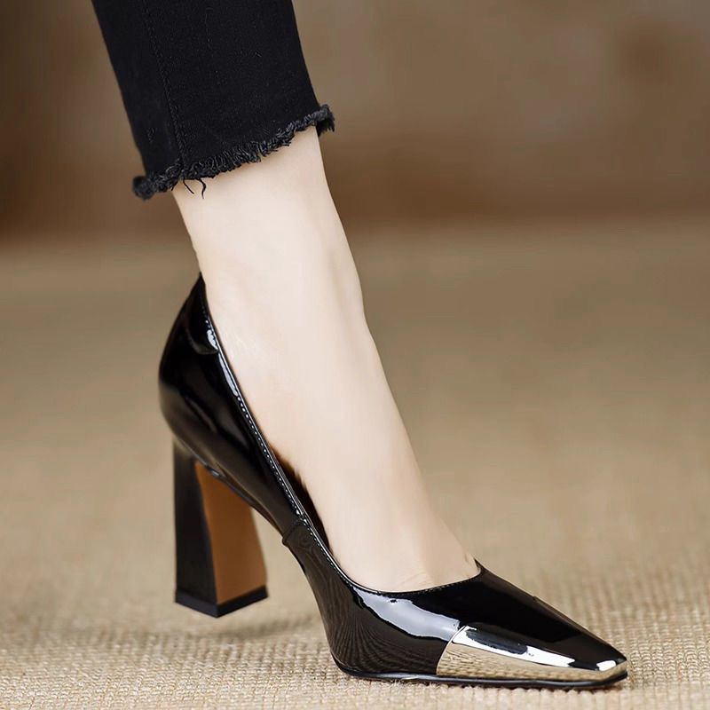 FHC 2025 New Square Metal Toe  - Leather Work Outfit recension och pris