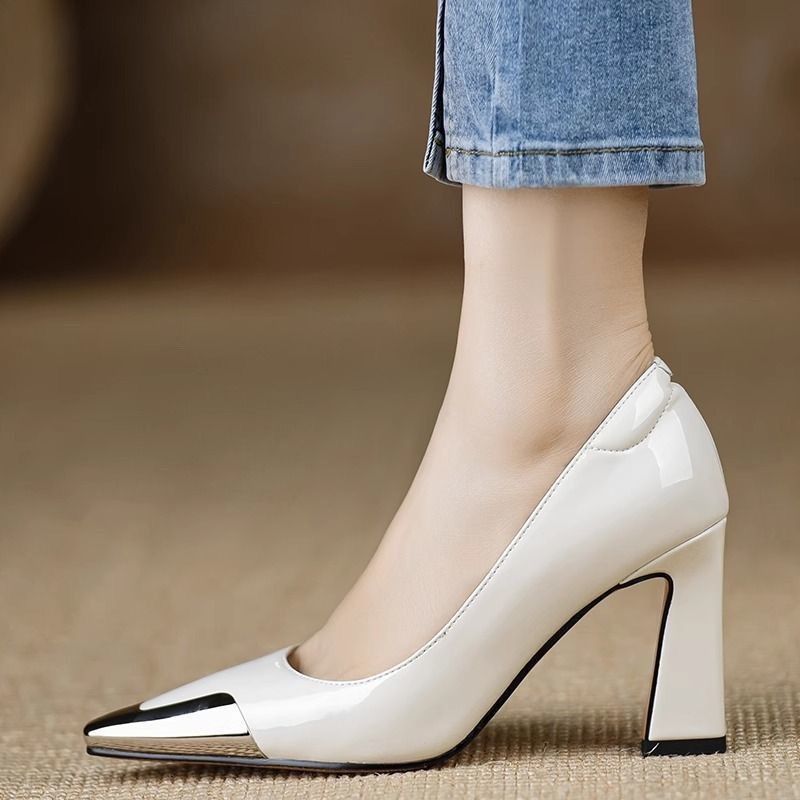 FHC 2025 New Square Metal Toe  - Leather Work Outfit recension och pris