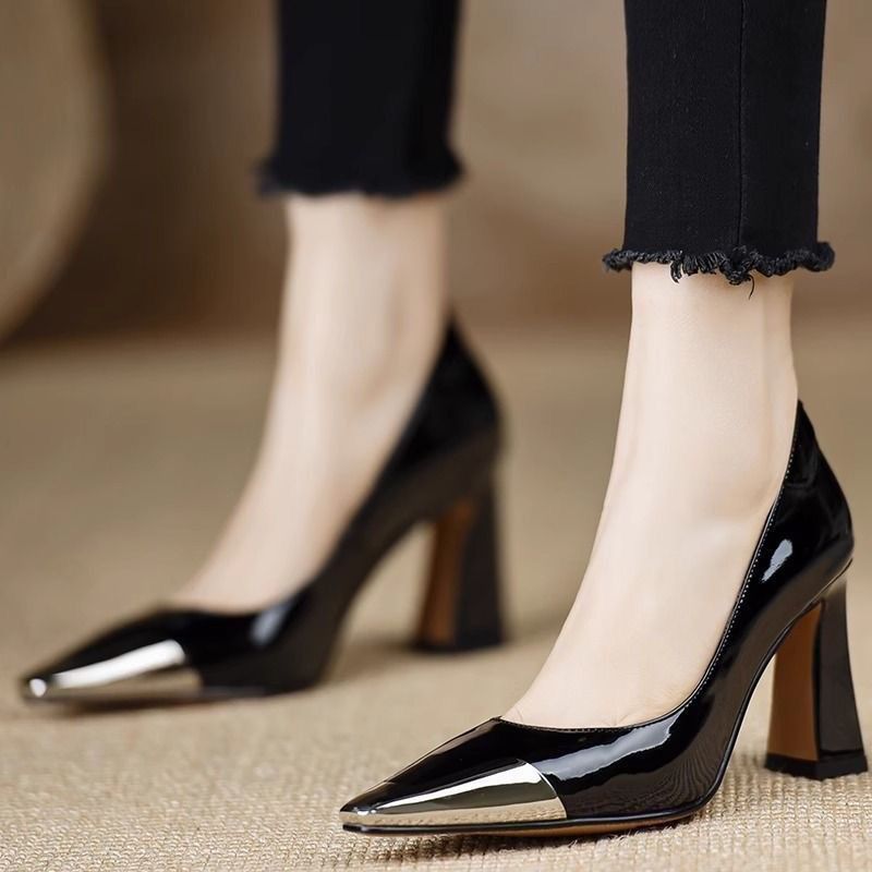 FHC 2025 New Square Metal Toe  - Leather Work Outfit recension och pris