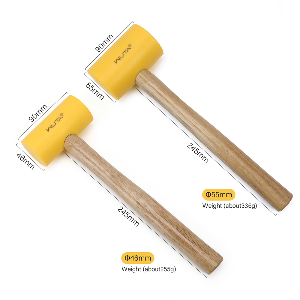 WUTA 1PC Multifunctional Leath - Leatherwork Mallet recension och pris