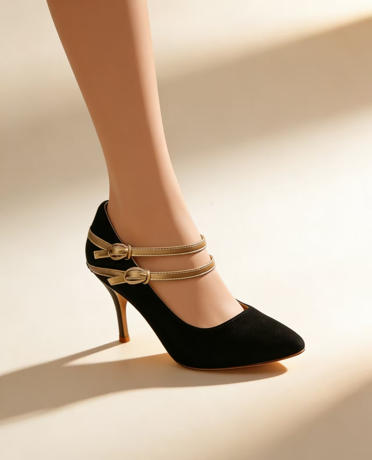 2026 New Style Pointed-Toe Sti - Leather Work Factory recension och pris
