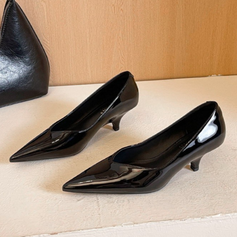 Women Comfortable 5cm High Hee - Leatherwork Designs recension och pris