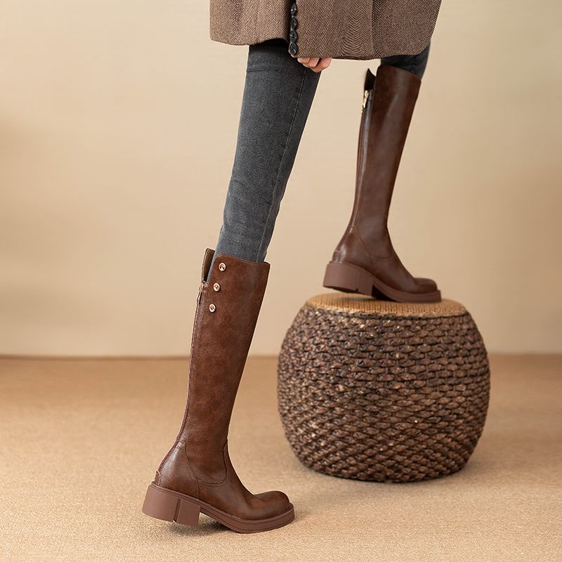 Autumn Winter Middle Heel Ladi - Leatherwork Designs recension och pris